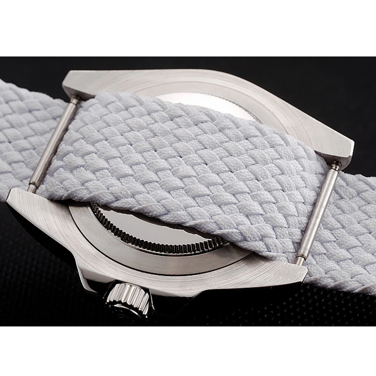 Aaa replica watch 1453867 Bracelet Bamford Fabric Dial Rolex White Submariner White 0701